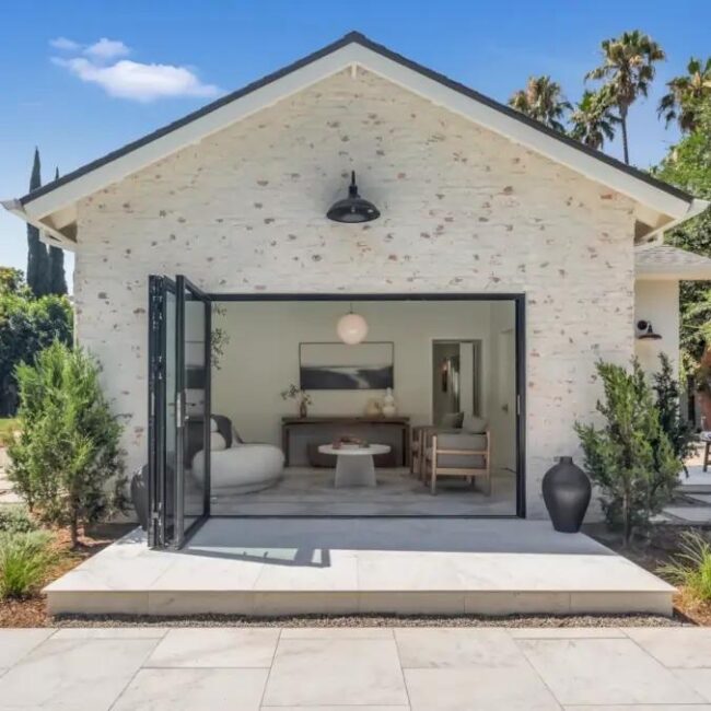 ADU floor plans in Los Angeles modern detached accessory dwelling unit